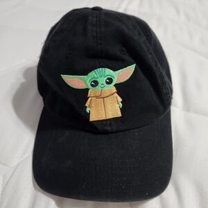 Star Wars Baby Yoda Grogu Hat Adjustable Strap Baseball Cap The Mandalorian